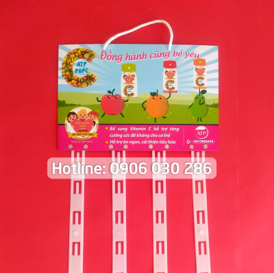 Hanger dây nhựa quảng cáo