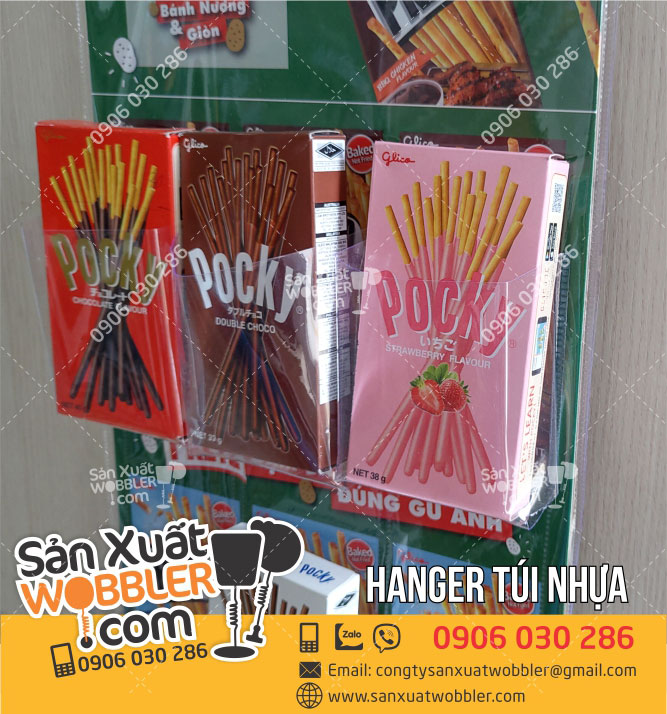 hanger-túi-nhựa-quảng-cáo-bánh-Pocky