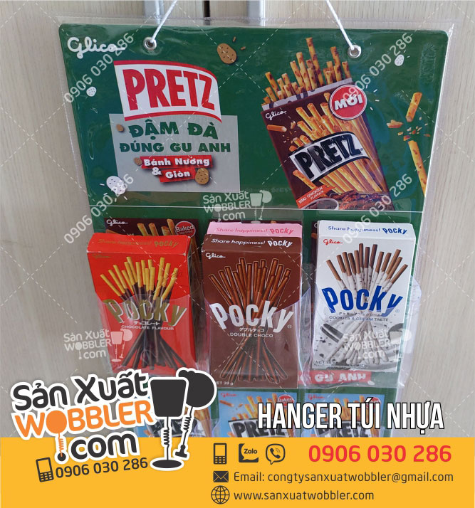 hanger-túi-nhựa-trong-suốt-quảng-cáo-bánh-Glico