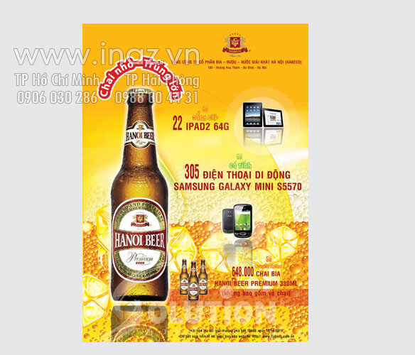 in poster giá rẻ tại hải phòng